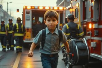 Hős kisfiú: Hogyan segített a 10 éves Olivér édesapján a mentők gyors reakciójával