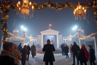 Bársonyos éjszaka: Hogyan ünnepelték Donald Trumpot a hidegben