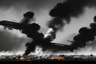 Dél-Korea égő utasszállítója: A légiközlekedés drámai pillanatai