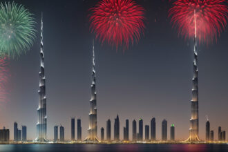 Felemelő pillanatok: A Burdzs Kalifa Ünnepli Magyarország Szerepét a Szabadság Napján