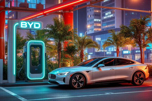 Forradalom az elektromos autók töltésében: a BYD 1000 kW-os szupergyors töltője