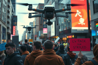 Új technológiák: Diákprotestálók azonosítása és deportálásra való jelentésük