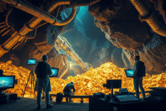 Kína felfedezte a legnagyobb aranykészleteket: Új technológiák révén 2000 tonna arany vár!