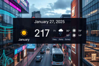 Milyen időjárásra számíthatunk 2025. január 27-én? Tudd meg a legfrissebb előrejelzéseket!