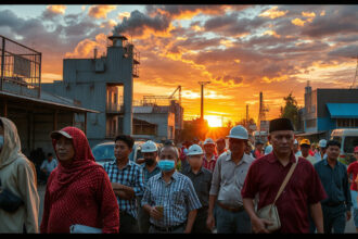 Riasztó Elbocsátások Indonéziában: 60,000 Munkás Kényszerű Távozása az Első Két Hónapban