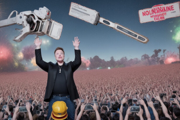 Elon Musk egy millió dolláros csekkekkel örvendezteti meg a világot a láncfűrészes incidens után!