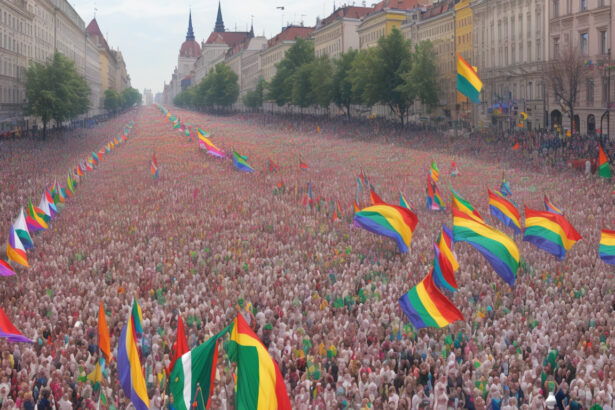 Kedden ismét felvonultak a Pride szellemében Budapesten - Tüntetők az egyenlőségért!